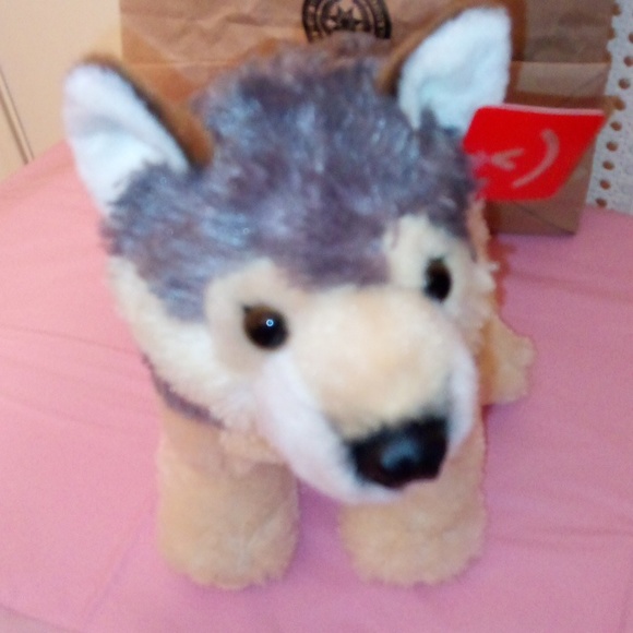 Wolf Stuffed Animal - Picture 6 of 12